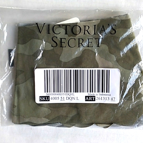 Victoria's Secret Camo Bra 36DD And 2 Panties Large - Picture 7 of 9